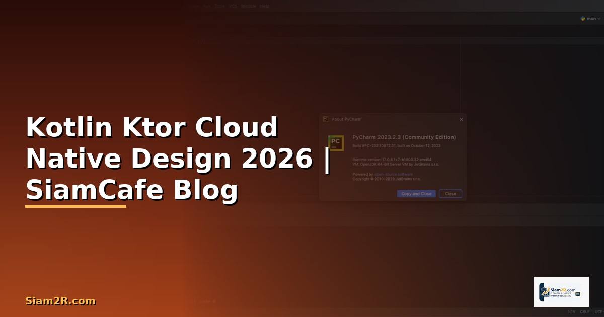 Kotlin Ktor Cloud Native Design