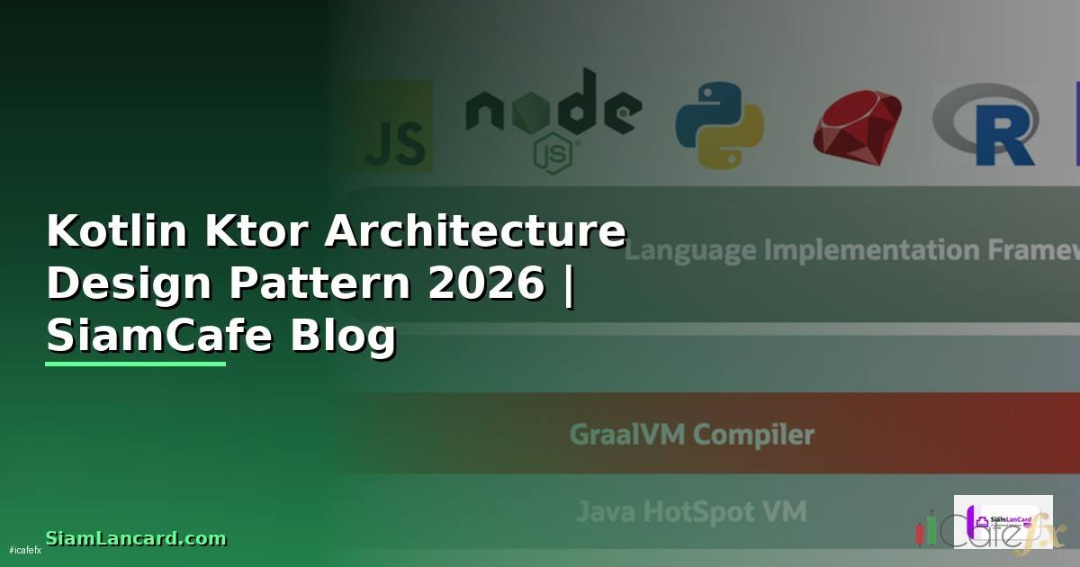 Kotlin Ktor Architecture Design Pattern