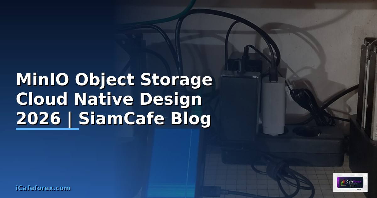 MinIO Object Storage Cloud Native Design