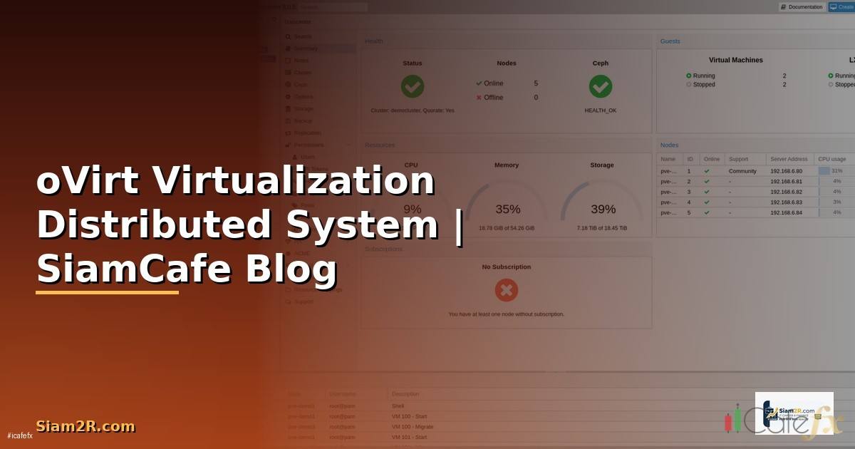 oVirt Virtualization Distributed System