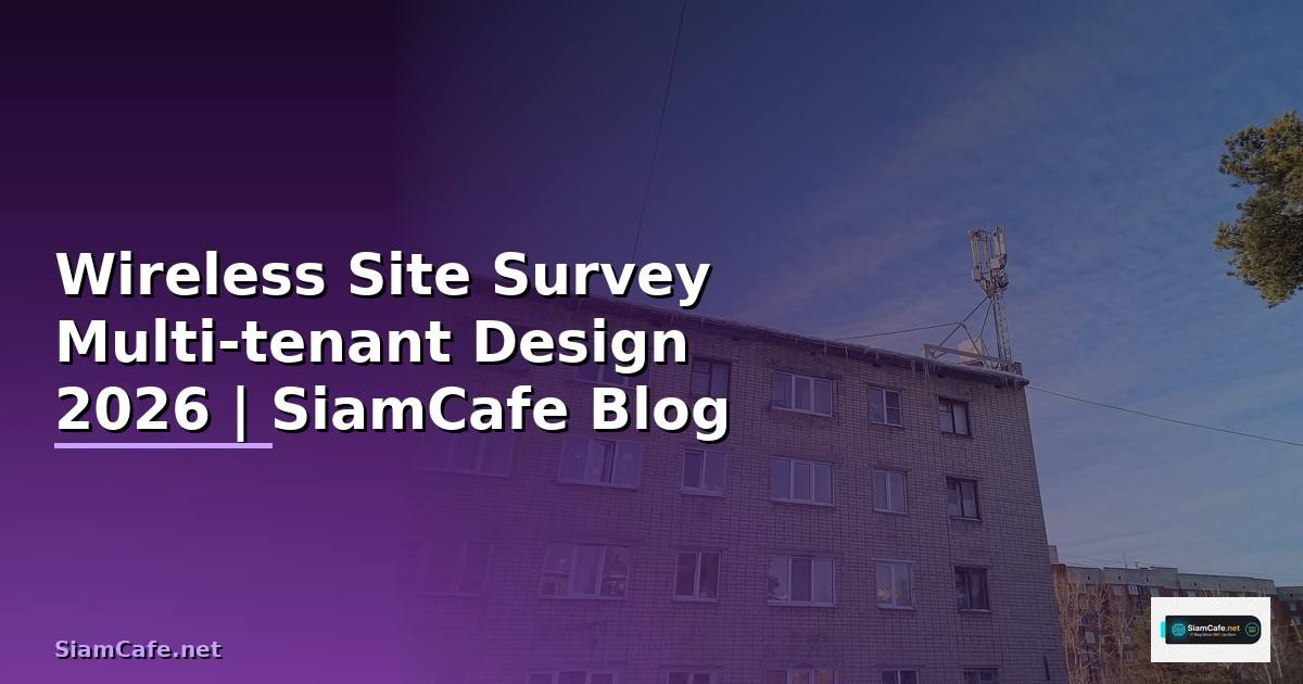 Wireless Site Survey Multi-tenant Design