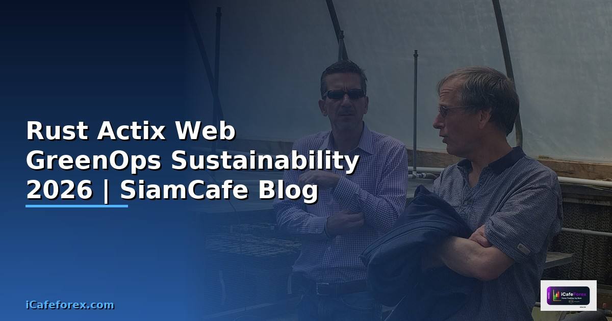 Rust Actix Web GreenOps Sustainability