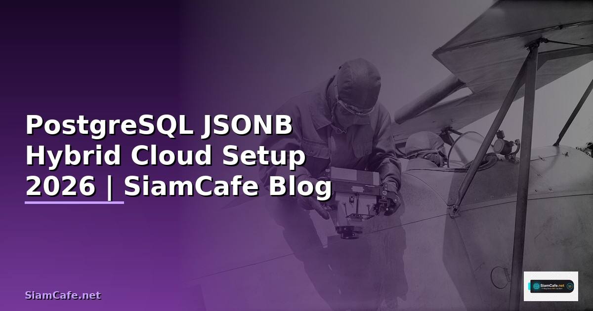 PostgreSQL JSONB Hybrid Cloud Setup