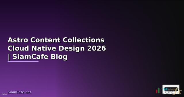Astro Content Collections Cloud Native Design