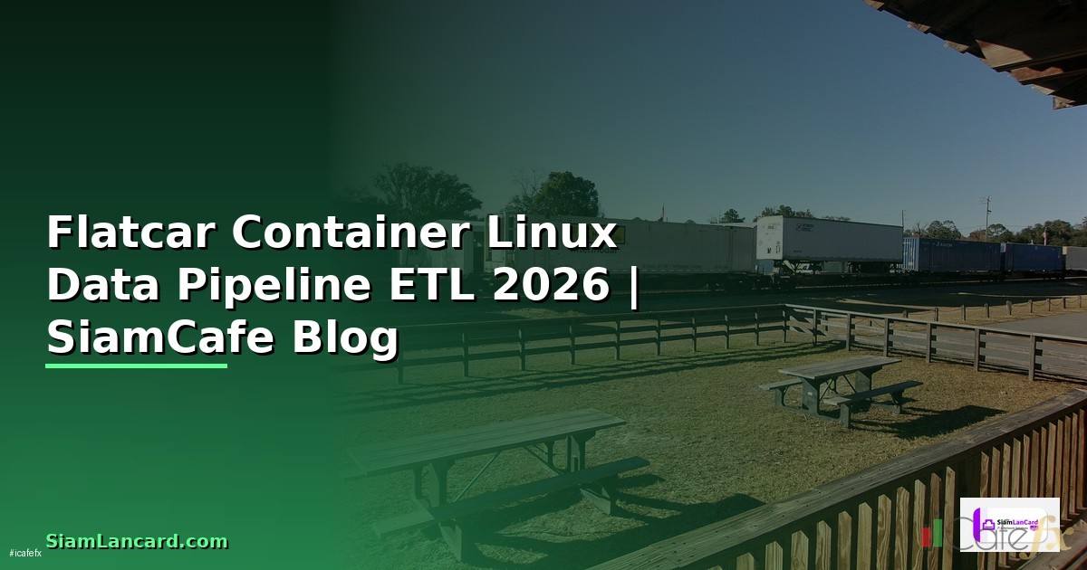 Flatcar Container Linux Data Pipeline ETL