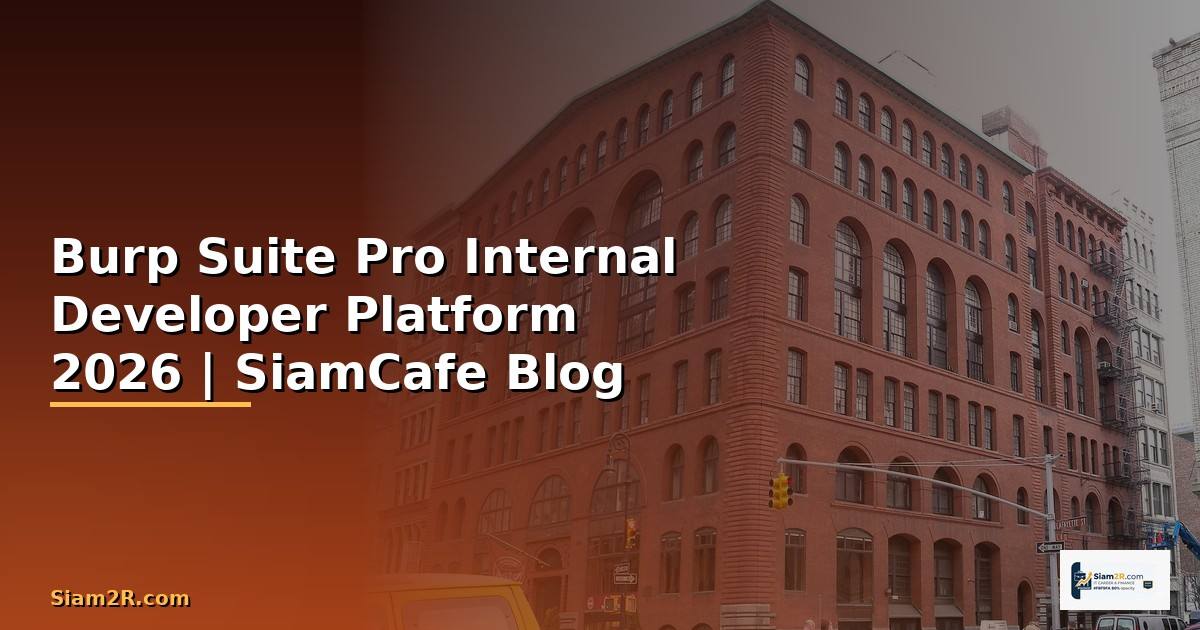 Burp Suite Pro Internal Developer Platform