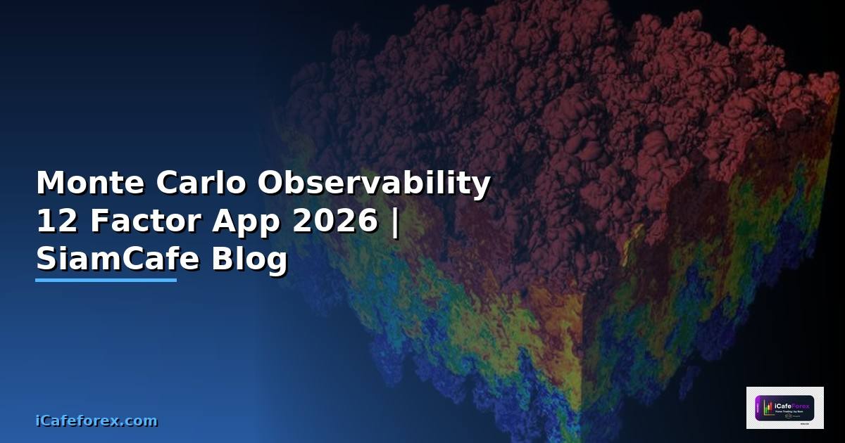 Monte Carlo Observability 12 Factor App