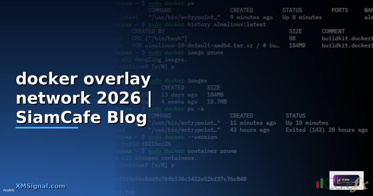 docker overlay network คือ