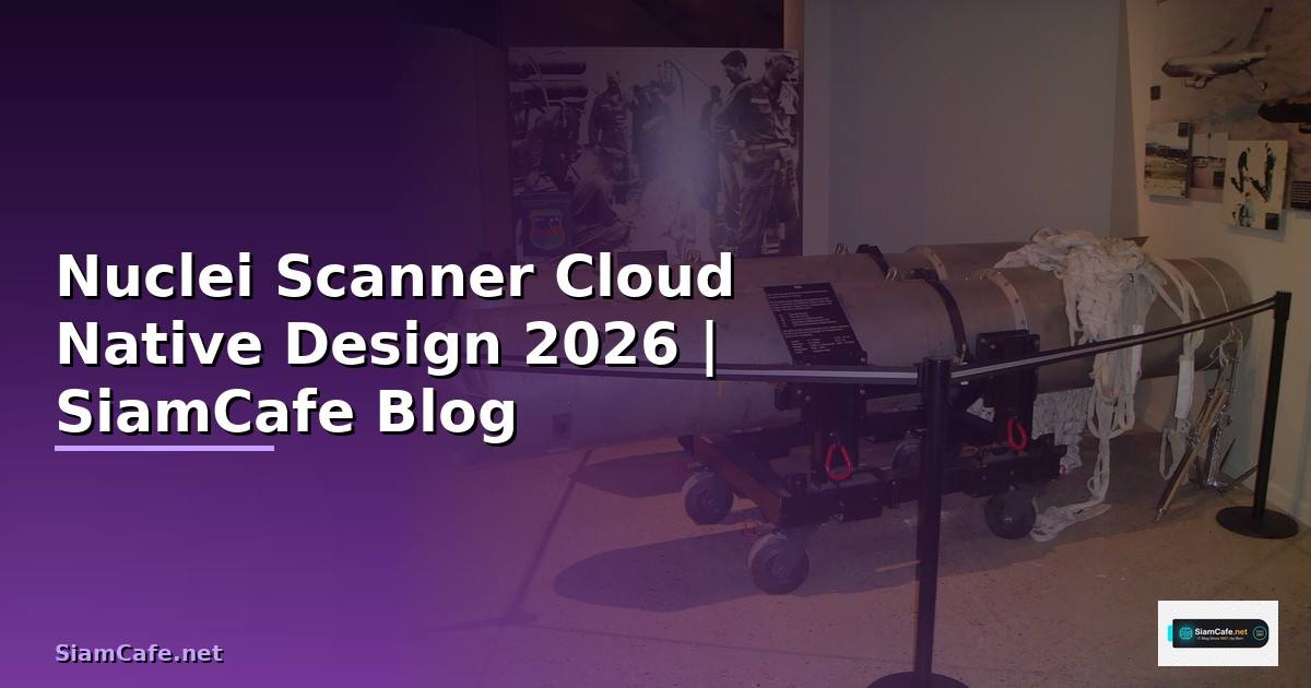 Nuclei Scanner Cloud Native Design