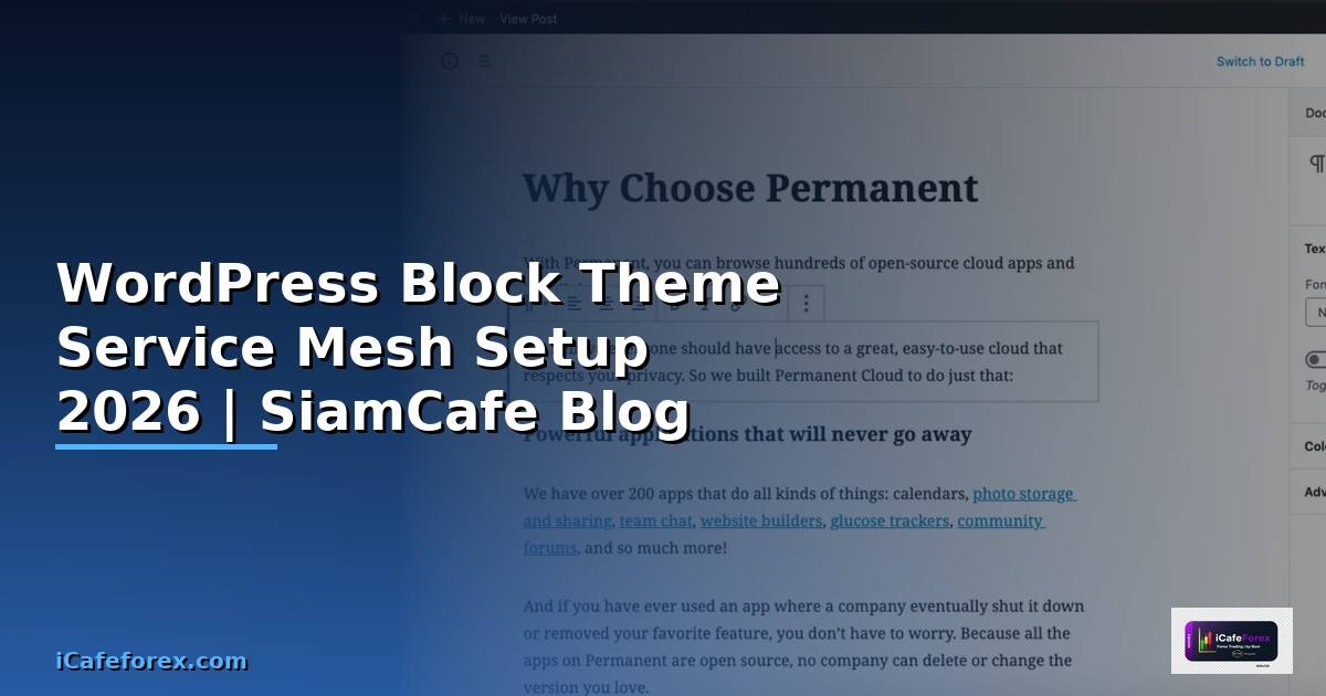 WordPress Block Theme Service Mesh Setup