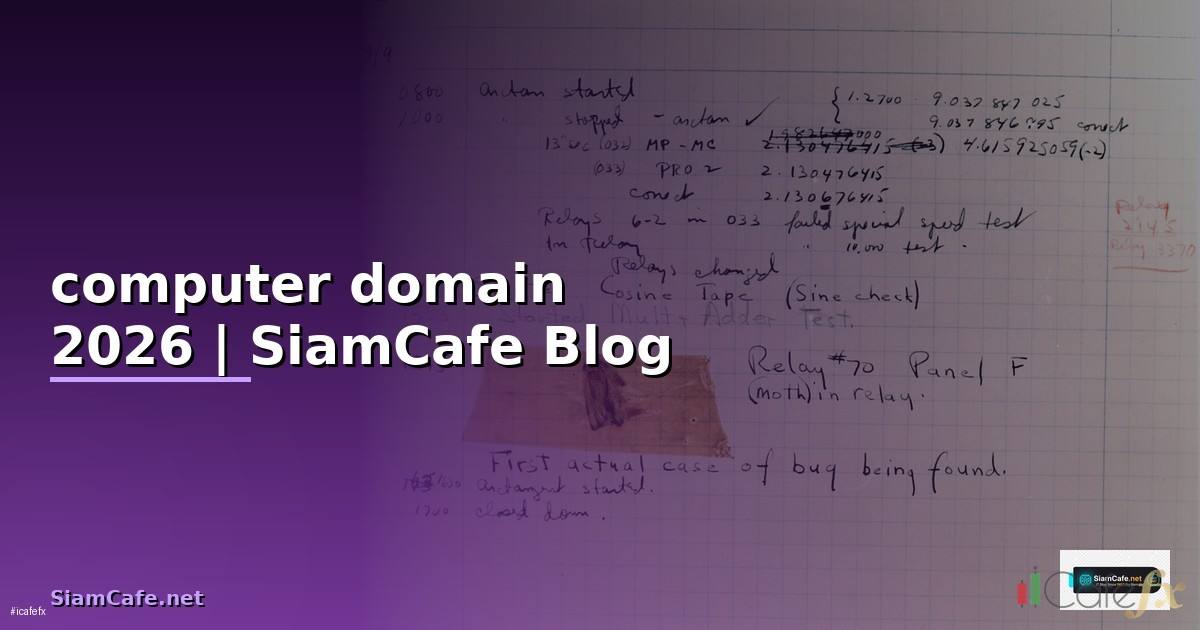 computer domain คือ