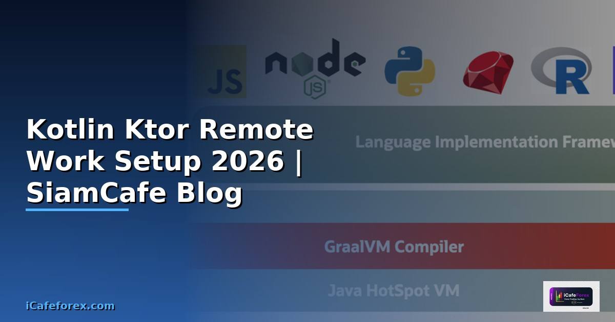 Kotlin Ktor Remote Work Setup