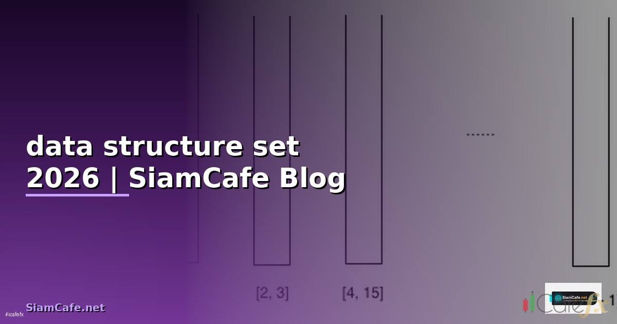 data structure set — ข้อมูลครบถ้วน 2026