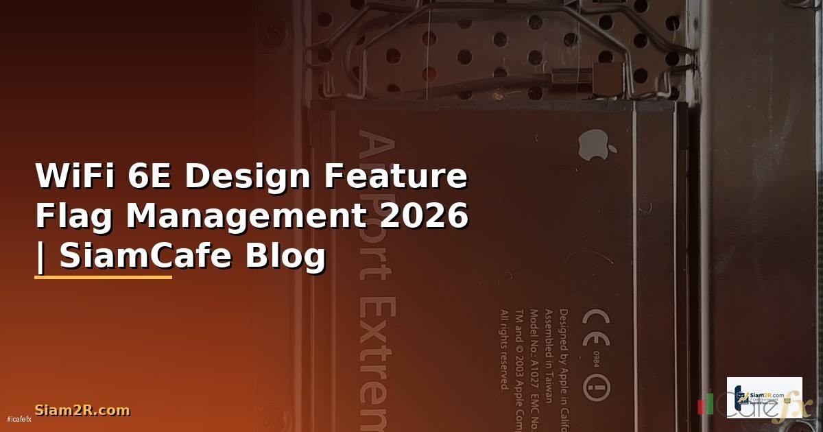 WiFi 6E Design Feature Flag Management