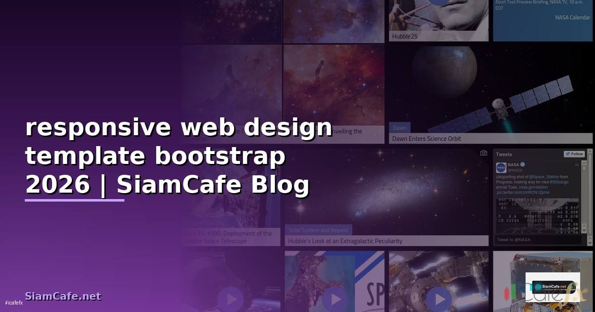 responsive web design template bootstrap