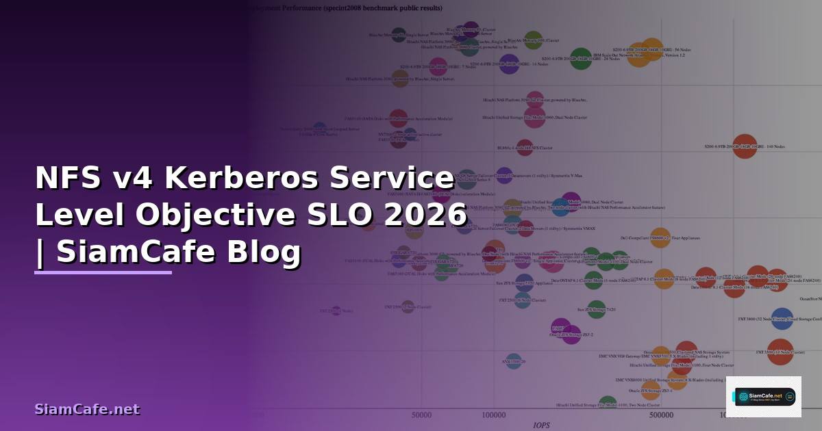 NFS v4 Kerberos Service Level Objective SLO