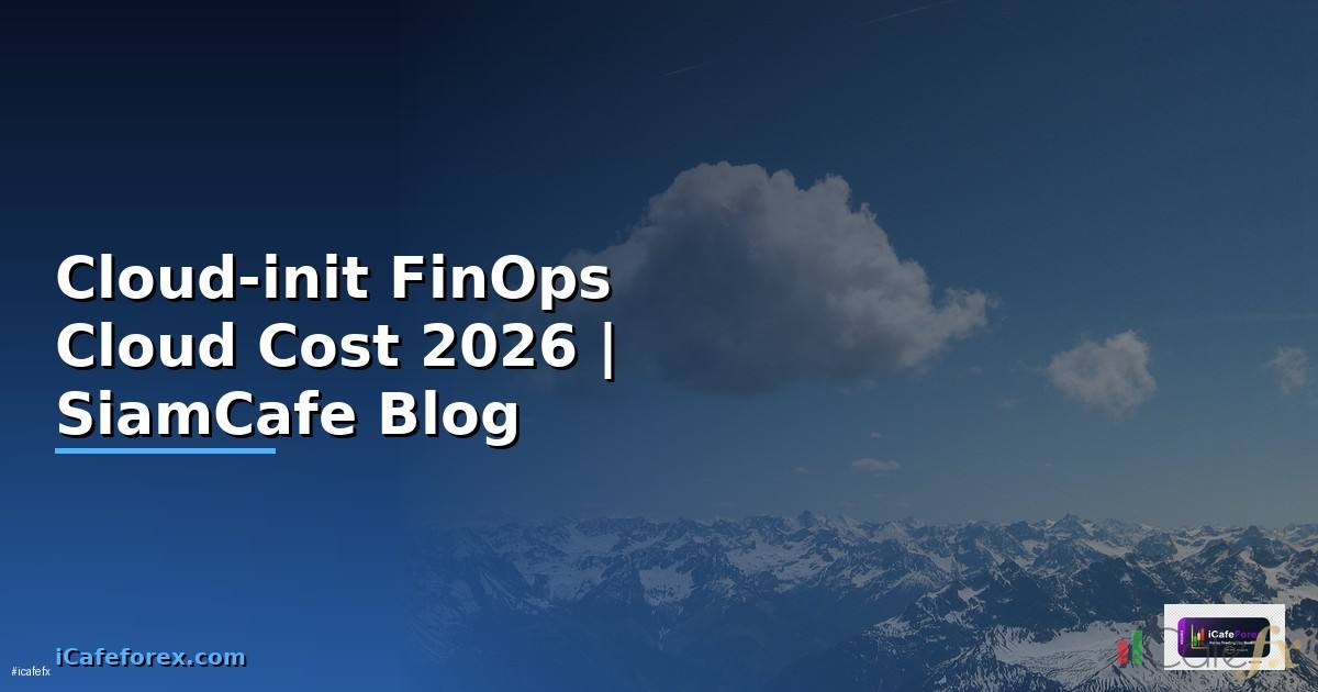 Cloud-init FinOps Cloud Cost