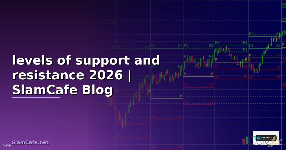 levels of support and resistance
