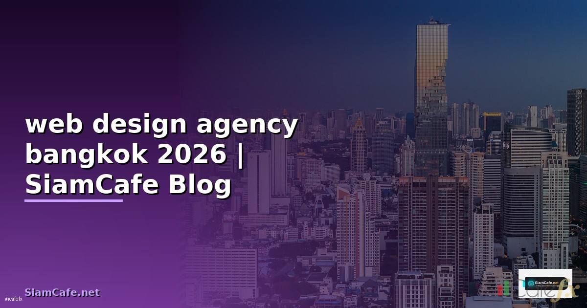 web design agency bangkok