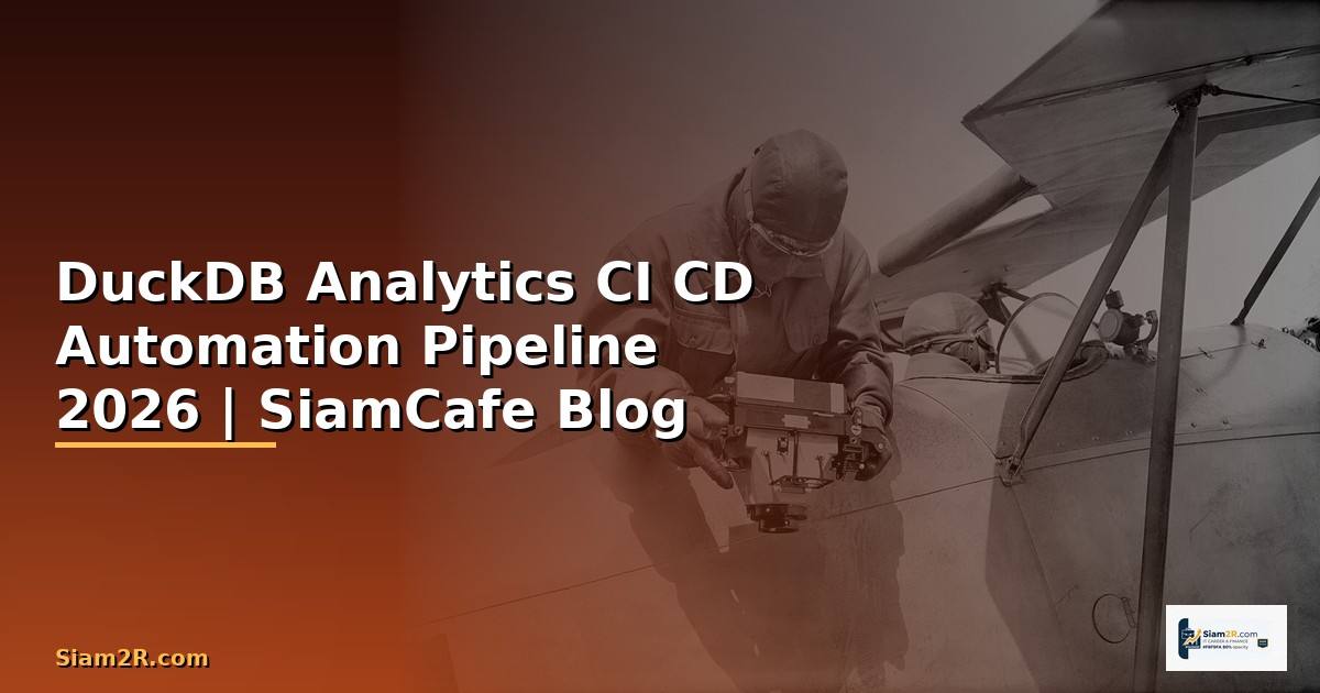 DuckDB Analytics CI CD Automation Pipeline