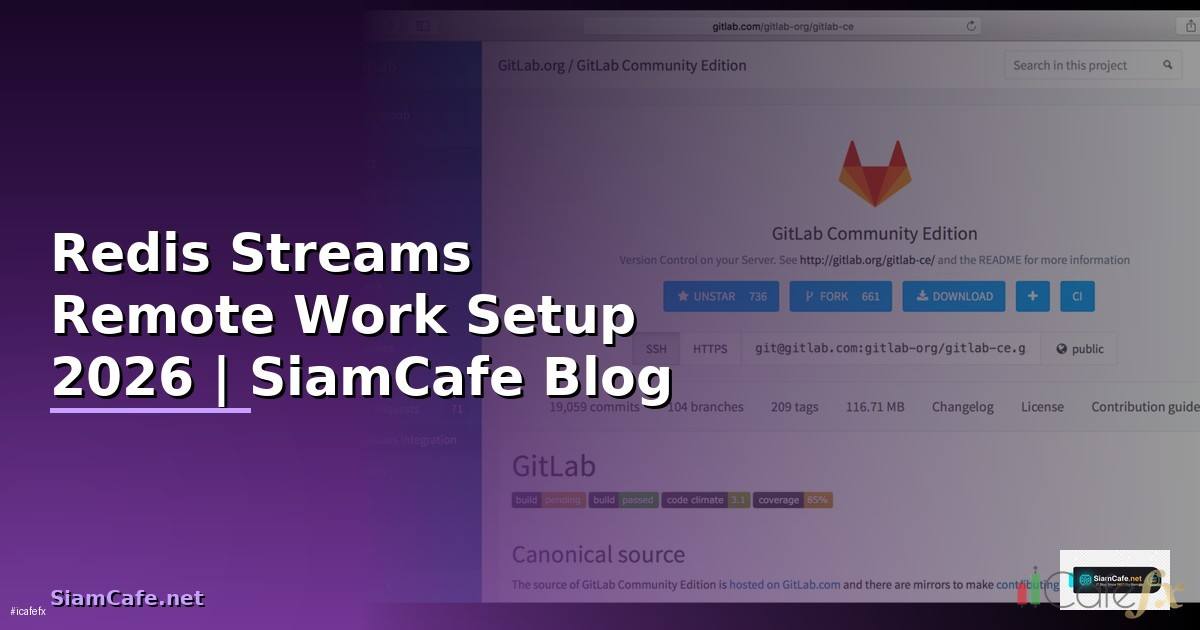Redis Streams Remote Work Setup