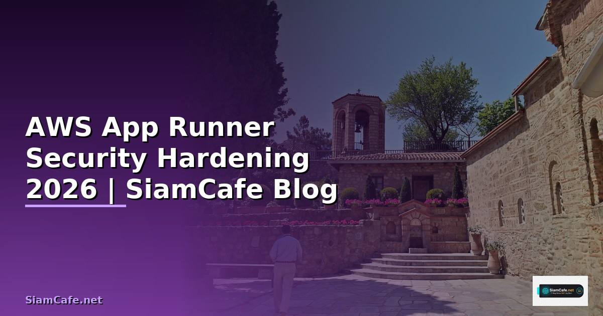 AWS App Runner Security Hardening ป้องกันแฮก
