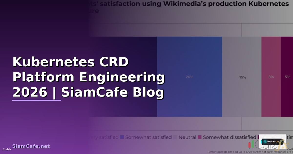 Kubernetes CRD Platform Engineering