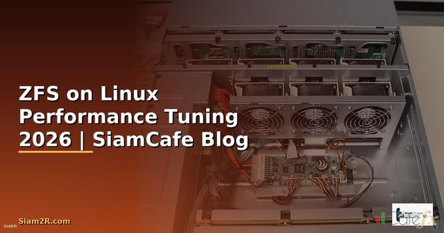 ZFS on Linux Performance Tuning เพิ่มความเร็ว
