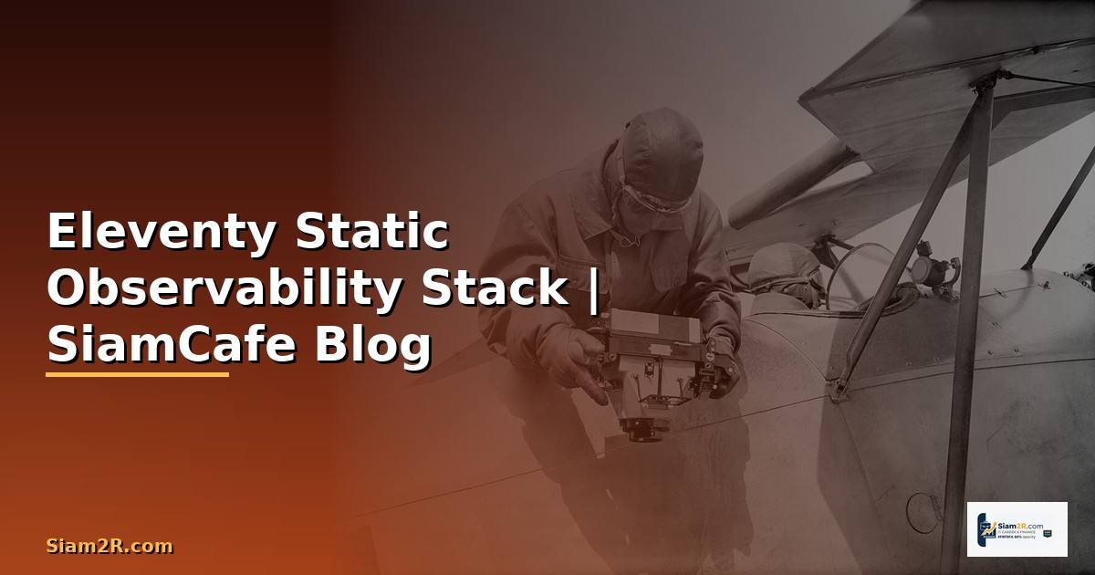 Eleventy Static Observability Stack