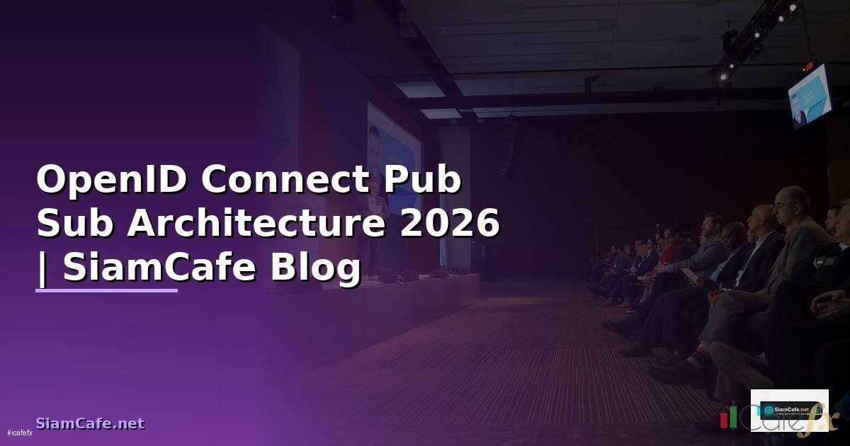OpenID Connect Pub Sub Architecture