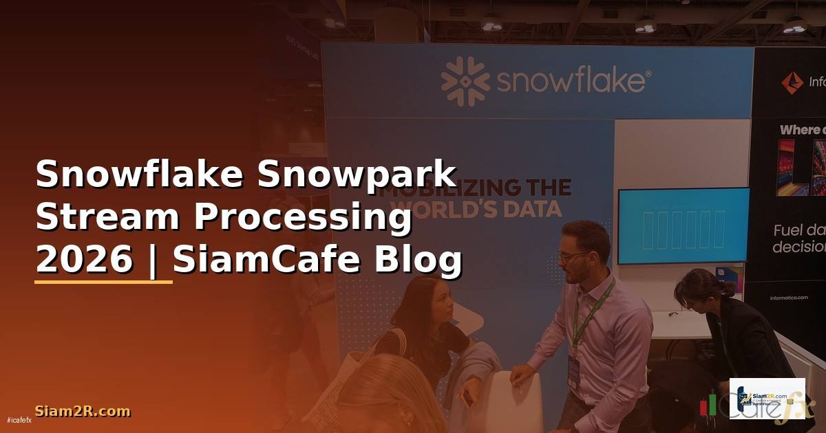 Snowflake Snowpark Stream Processing