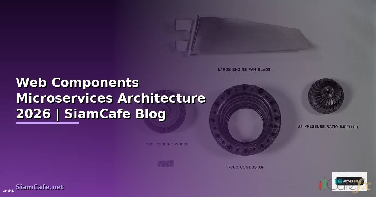 Web Components Microservices Architecture — คู่มือฉบับสมบูรณ์ 2026
