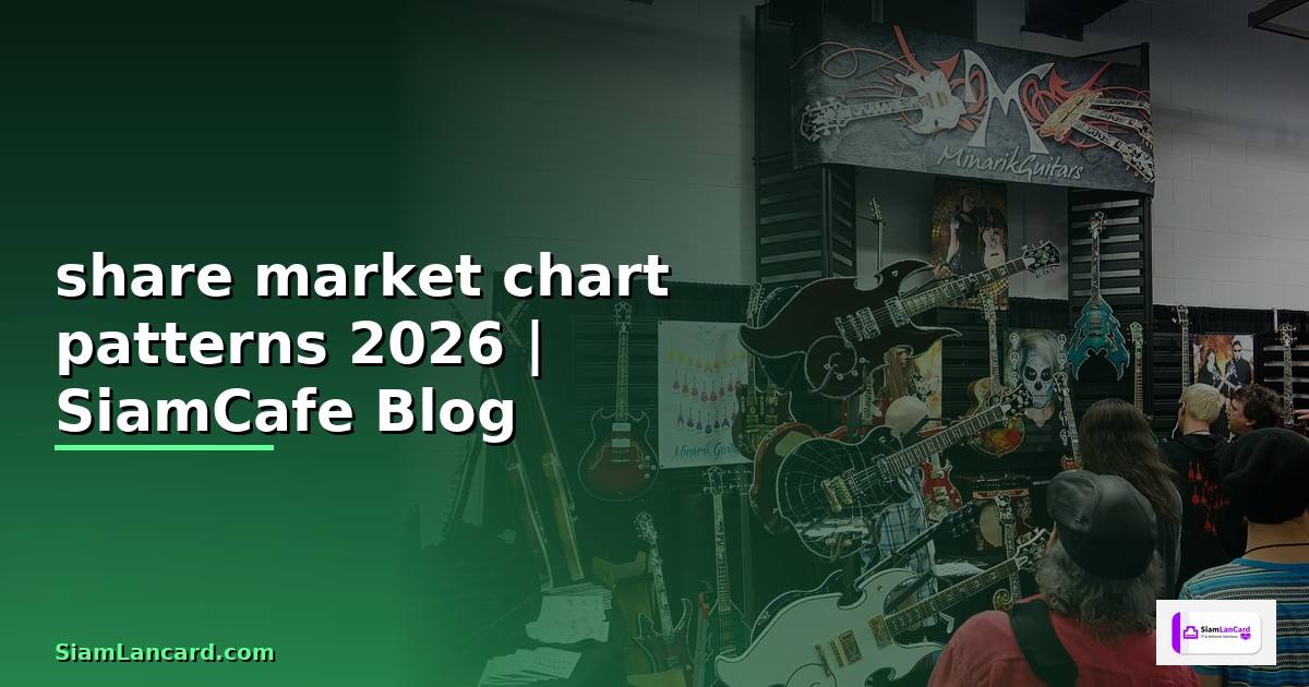 share market chart patterns — คู่มือฉบับสมบูรณ์ 2026