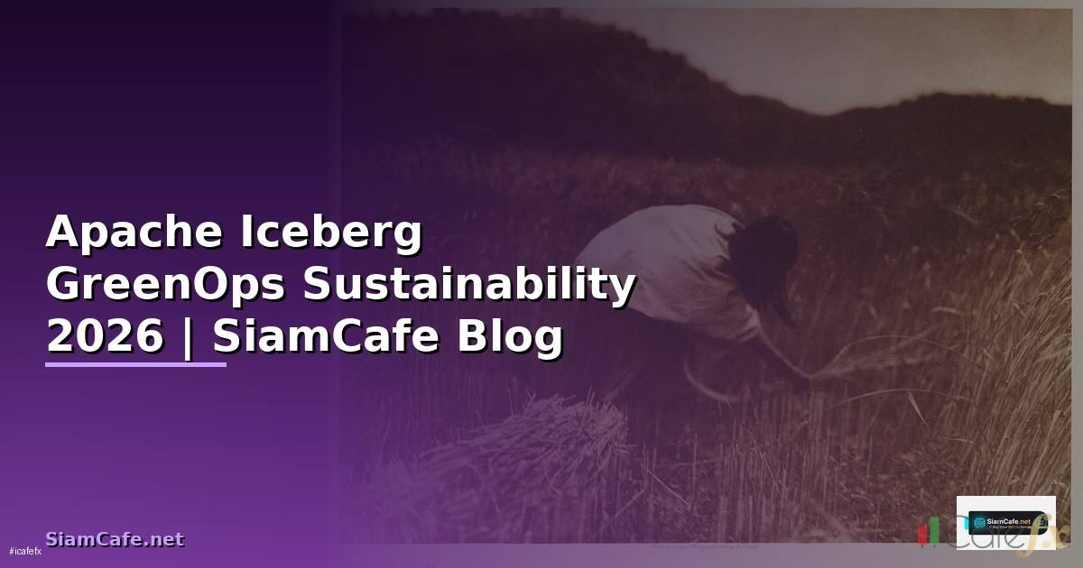 Apache Iceberg GreenOps Sustainability