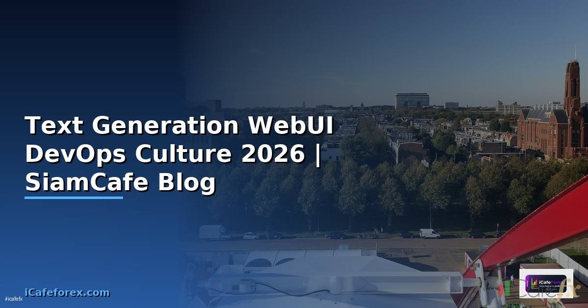 Text Generation WebUI DevOps Culture