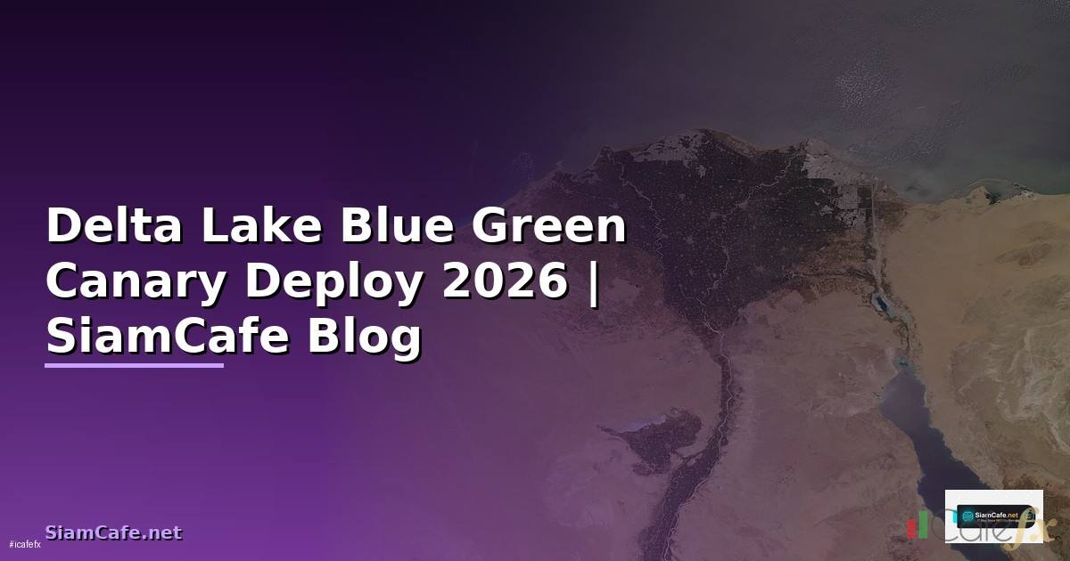 Delta Lake Blue Green Canary Deploy