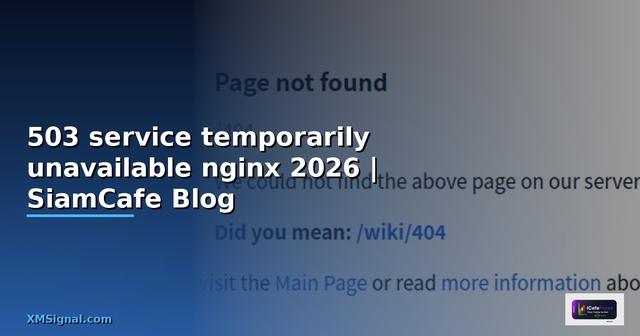 503 service temporarily unavailable nginx คือ