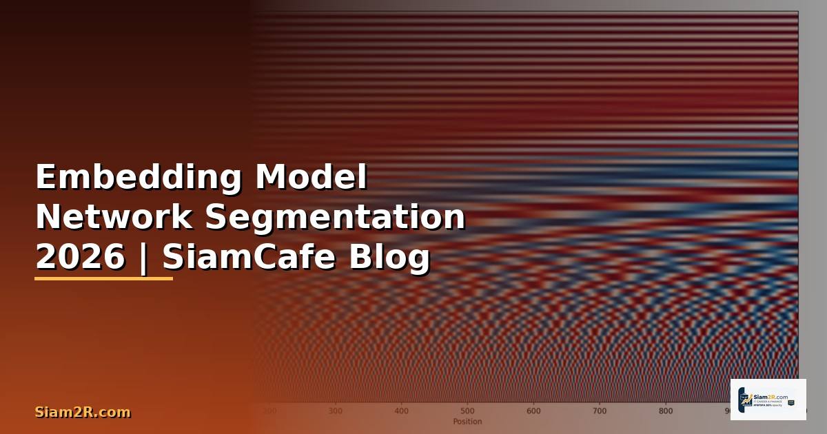Embedding Model Network Segmentation