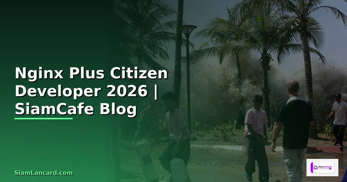 Nginx Plus Citizen Developer