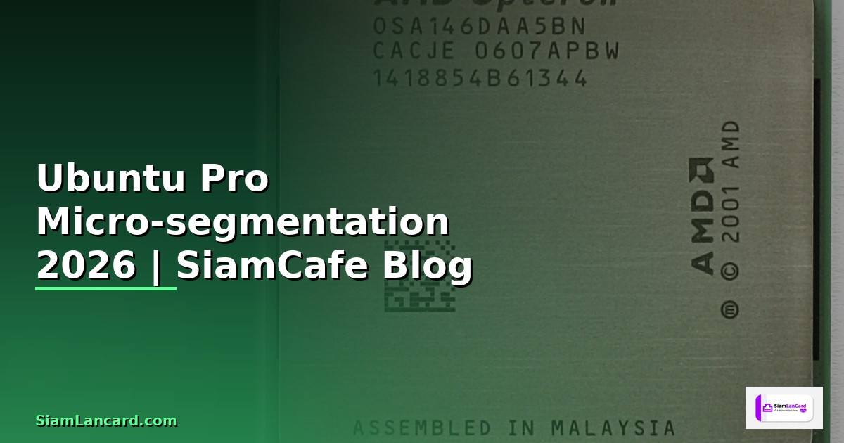 Ubuntu Pro Micro-segmentation