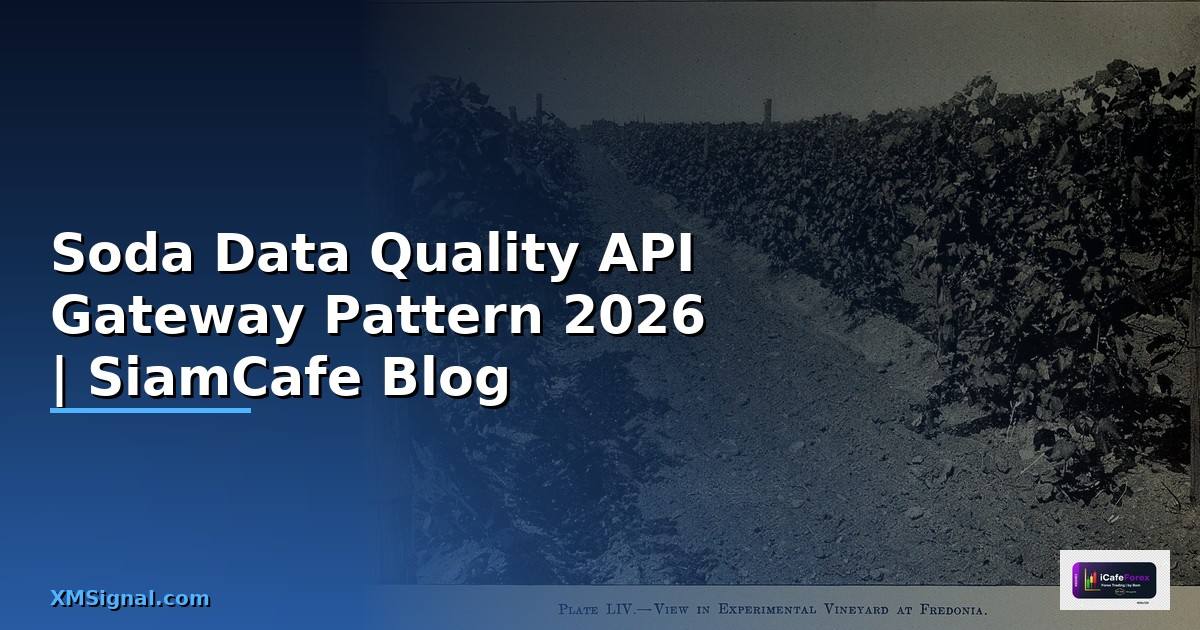 Soda Data Quality API Gateway Pattern