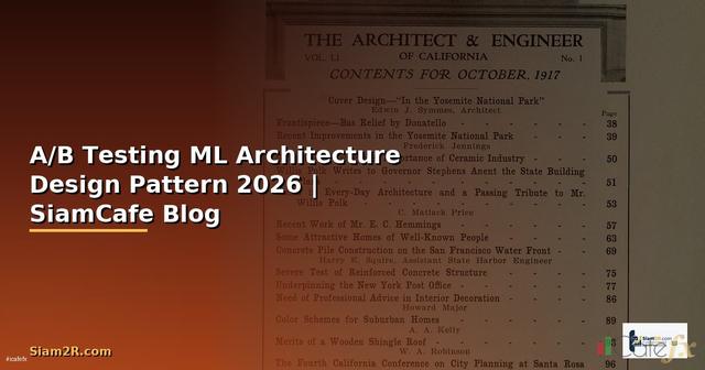 A/B Testing ML Architecture Design Pattern