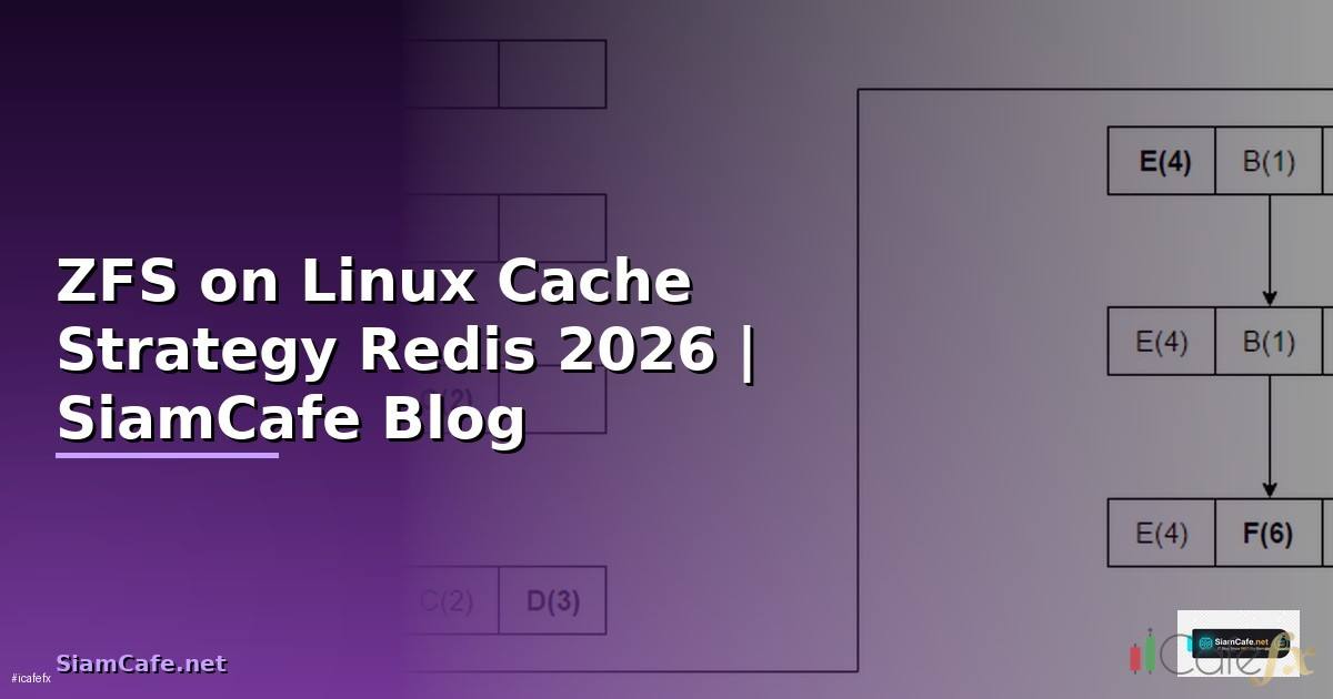 ZFS on Linux Cache Strategy Redis — คู่มือฉบับสมบูรณ์ 2026