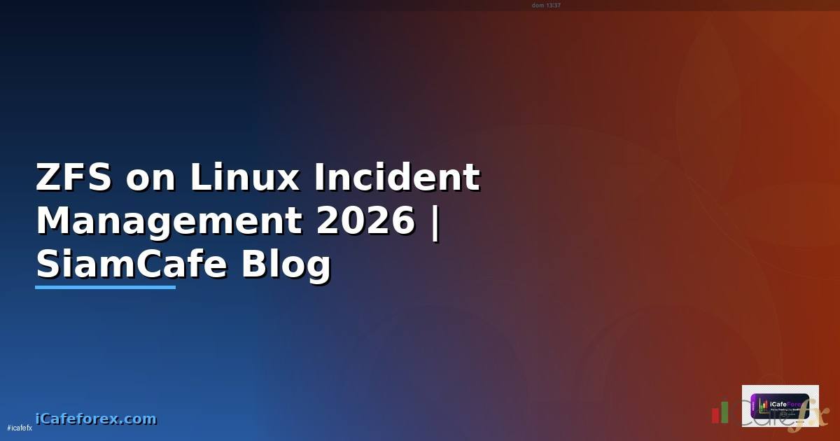 ZFS on Linux Incident Management