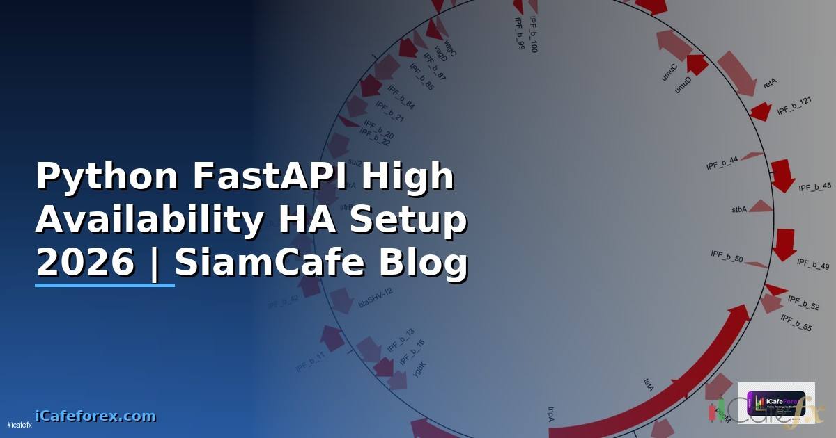Python FastAPI High Availability HA Setup — คู่มือฉบับสมบูรณ์ 2026
