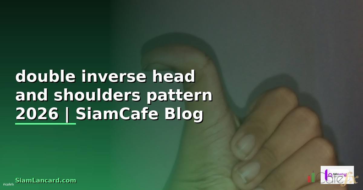 double inverse head and shoulders pattern
