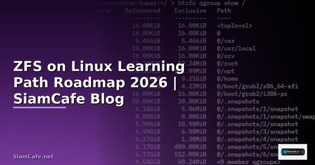 ZFS on Linux Learning Path Roadmap