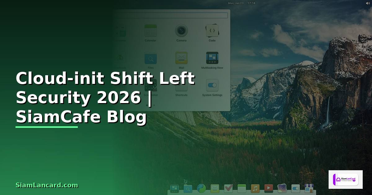 Cloud-init Shift Left Security