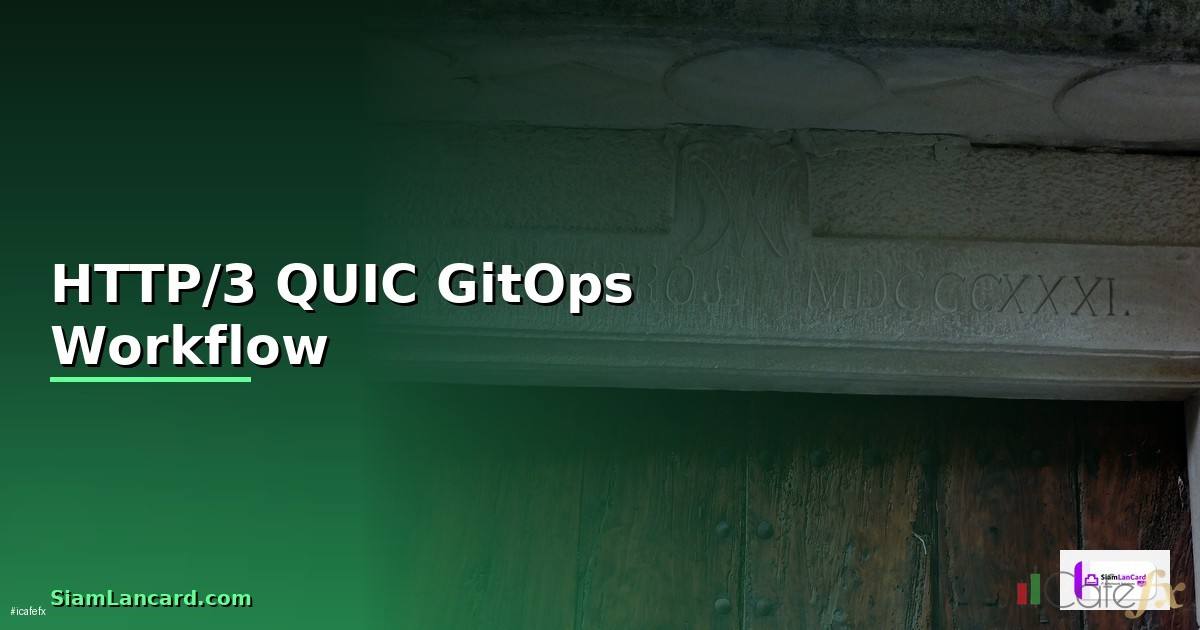 HTTP/3 QUIC GitOps Workflow —