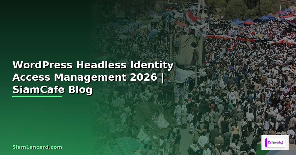 WordPress Headless Identity Access Management